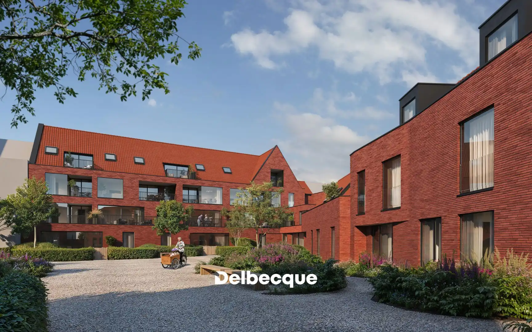 Nieuwbouwwoning met 3 slk in Kristus-Koning foto {{pictureIndex}}