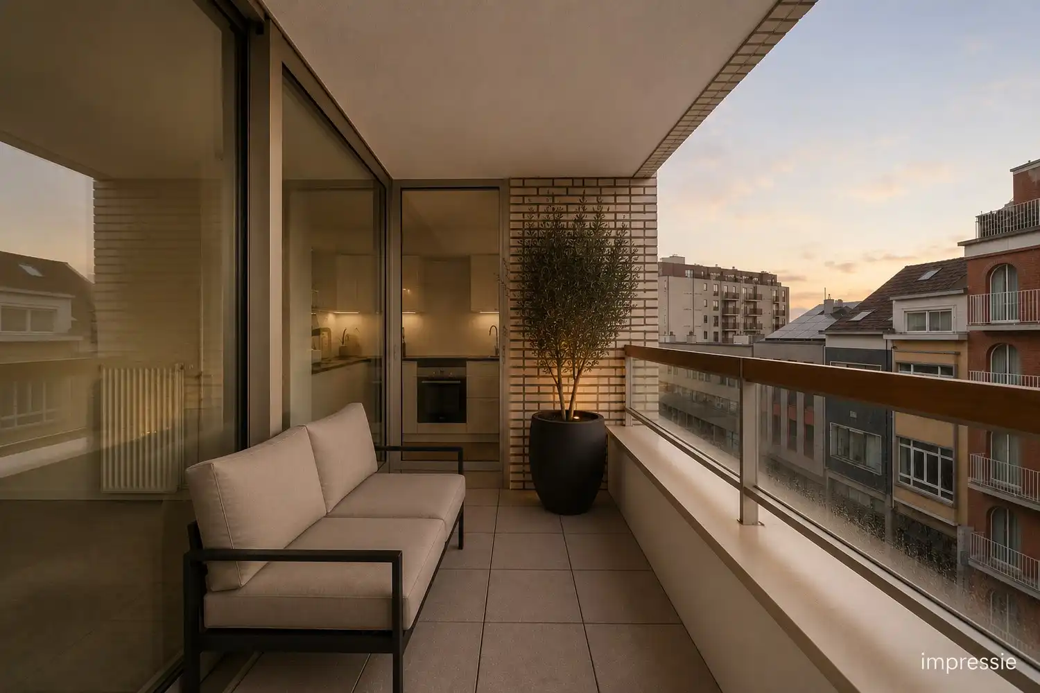 Recent 1-slaapkamer appartement met terras vlakbij Park Spoor Noord foto 12
