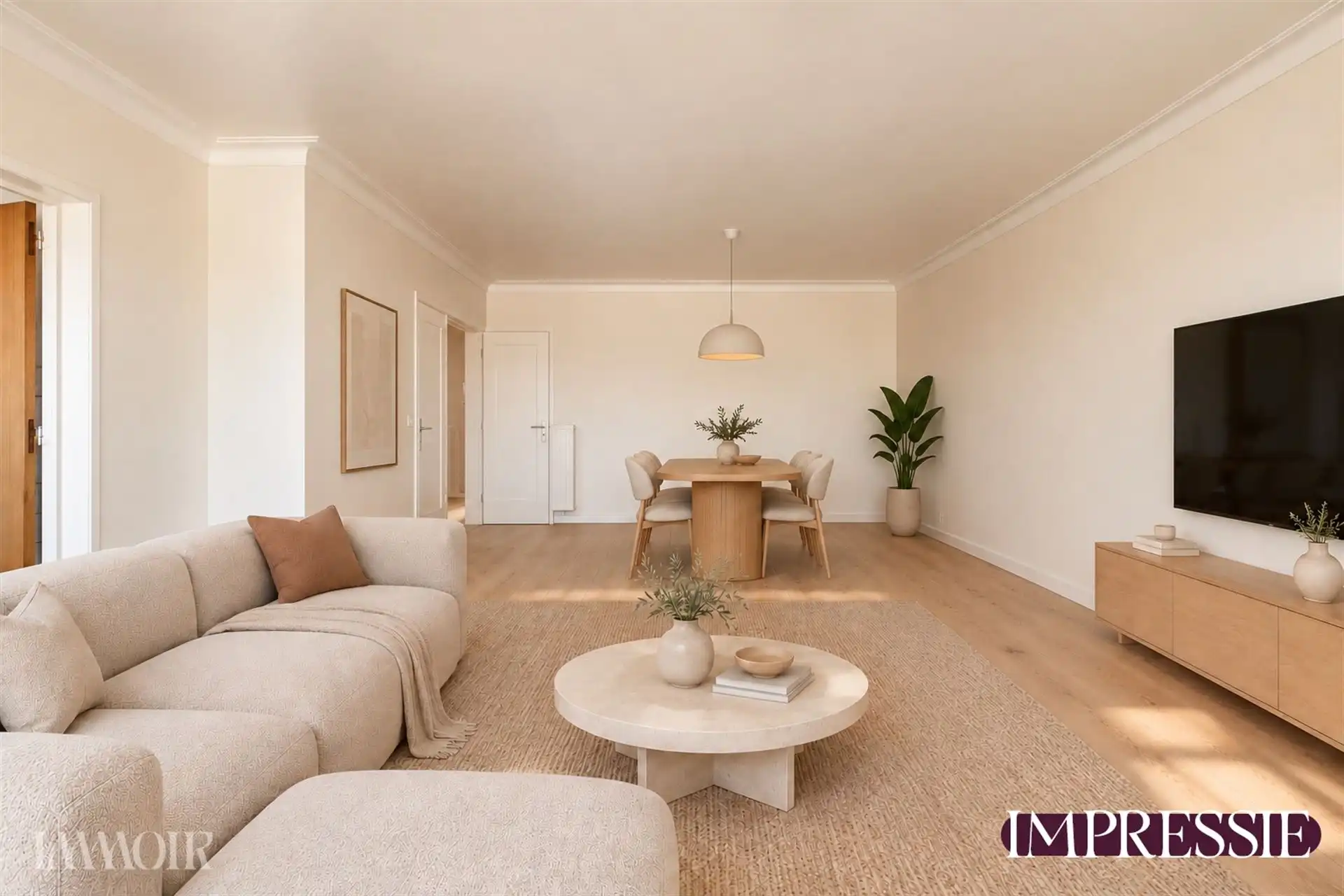Appartement met 2 slpks en panoramisch uitzicht. foto 5