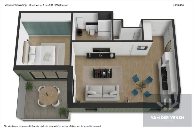 ASSISTENTIEWONING PAL IN HASSELT-CENTRUM foto 20