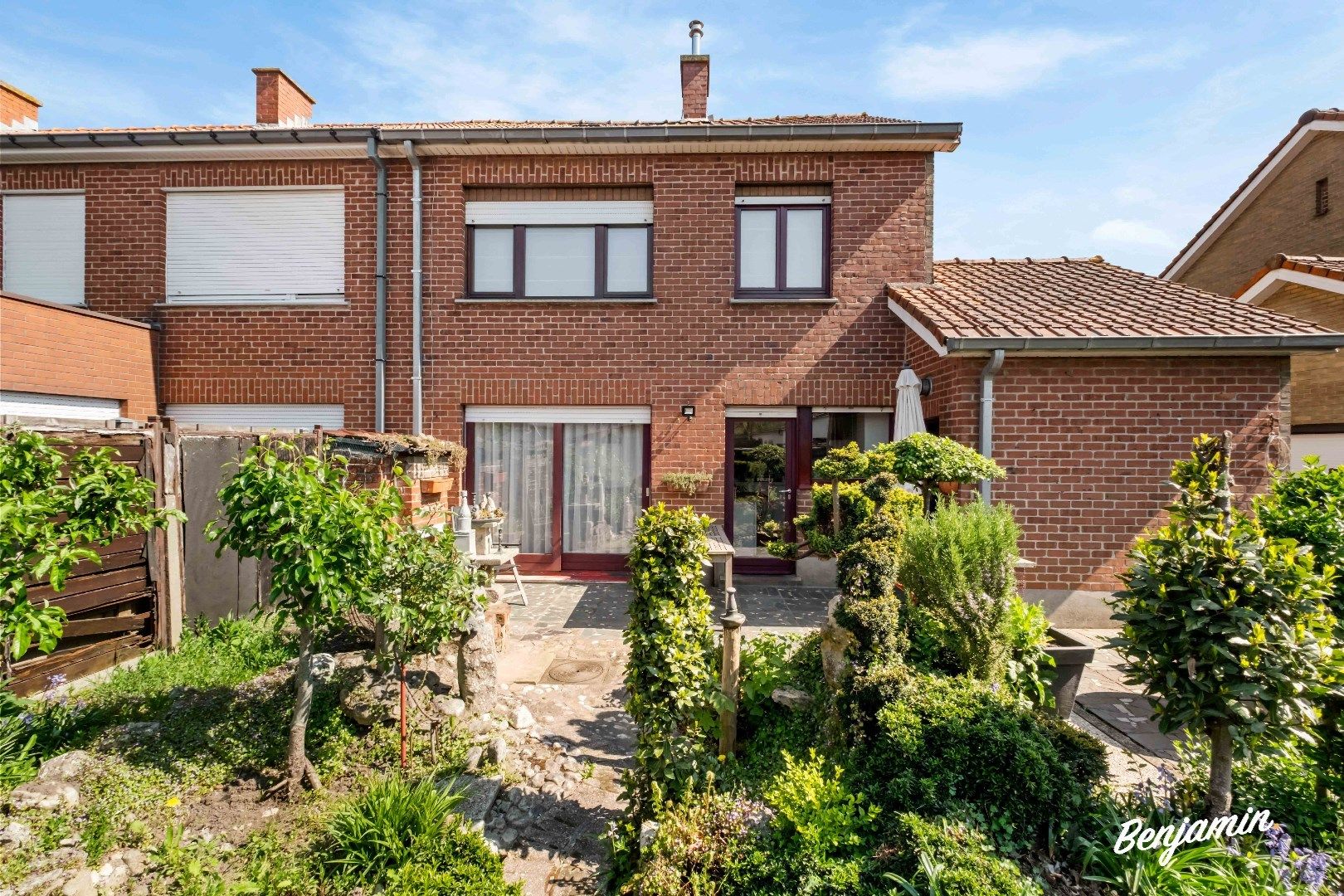 Halfopen woning met 3 slaapkamers, garage en tuin met uitweg in Harelbeke foto 15