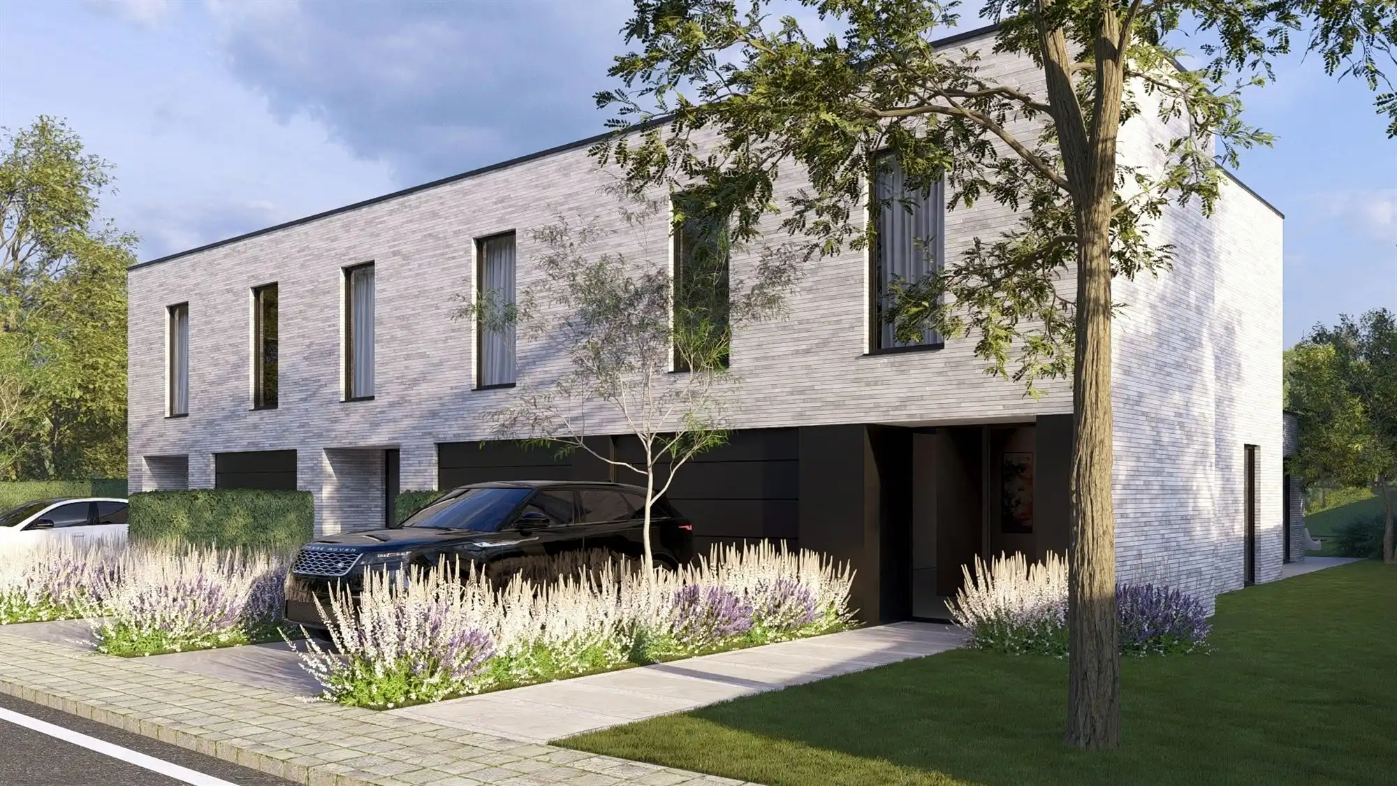 Nieuwbouwwoning met 3 slaapkamers, inpandige garage en tuin foto {{pictureIndex}}