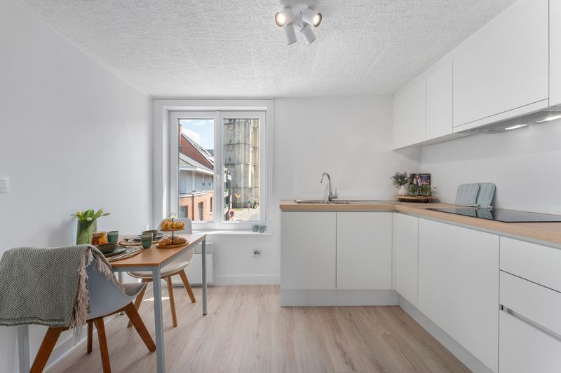 Volledig gerenoveerd appartement met 1 slaapkamer op centrale ligging foto 2