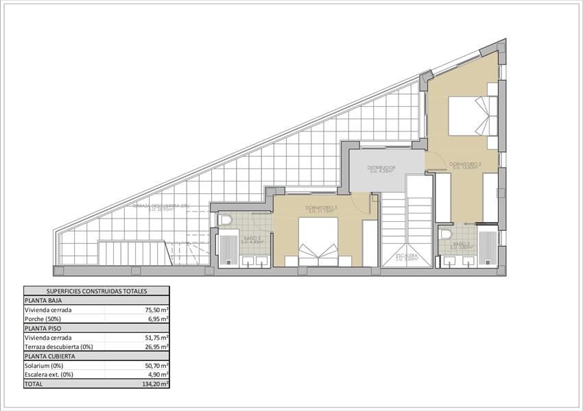 NIEUWBOUW HALFVRIJSTAANDE VILLA IN ROJALES foto 18