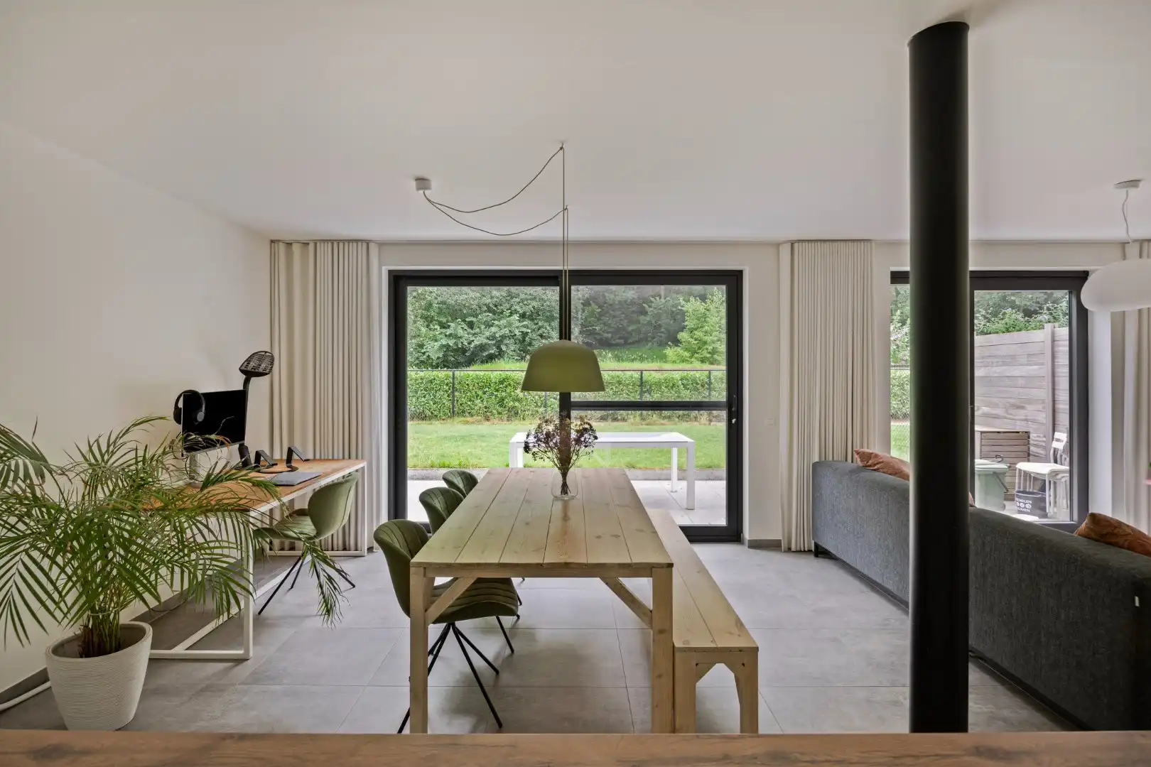 Ruim appartement met 2 slaapkamers en tuin + autostaanplaats vlakbij autostrade - EPC 68 kWh/m²  foto 10