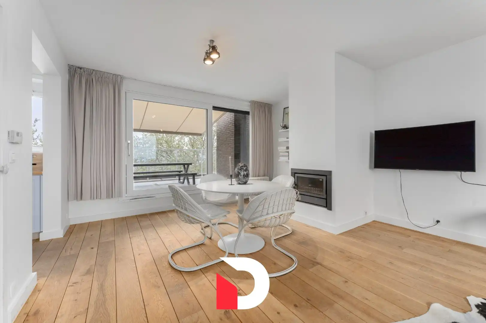 Dakappartement met magnifiek terras van 50m² en vrije uitzichten te Kristus-Koning foto 5