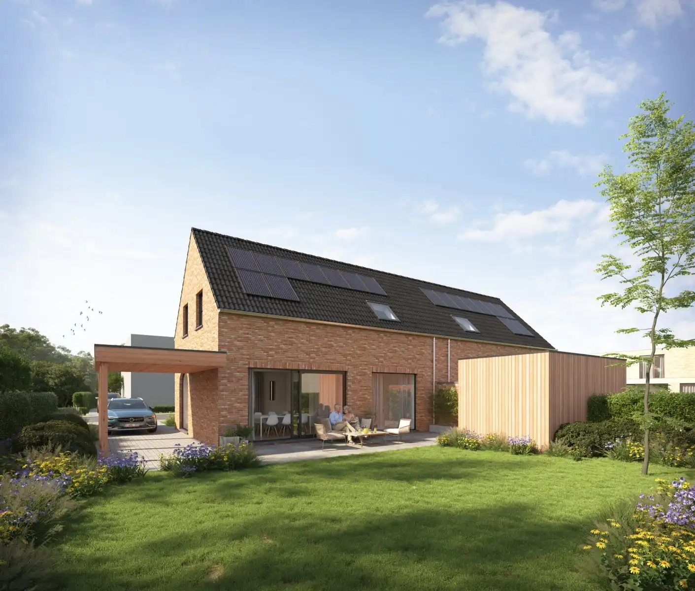 Landelijke nieuwbouwwoning met 3 slaapkamers foto 2