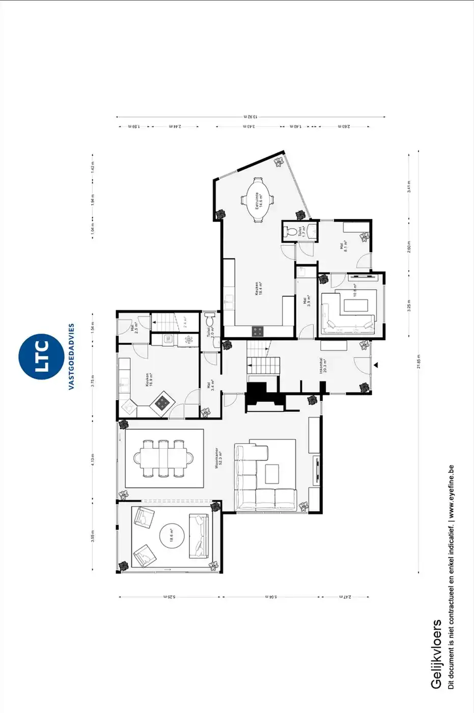 Ruime woning met praktijkruimte, 5 slpks en magnifieke ligging foto 34