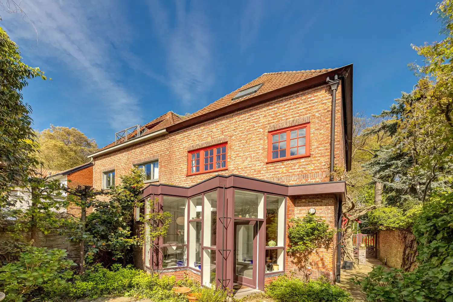 Unieke halfopen parkwoning (230m²) met schitterende Art-déco elementen op toplocatie tegenover het Te Boelaerpark foto 23