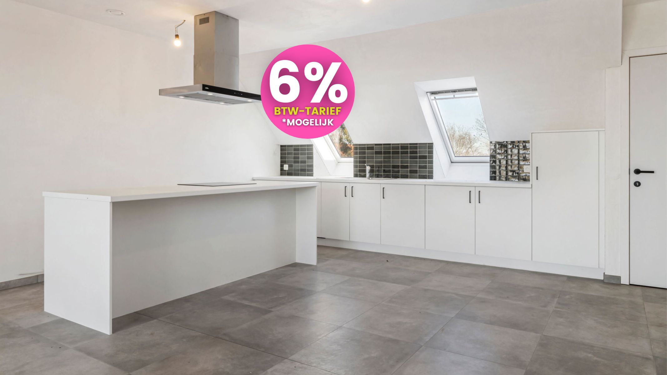 Prachtig nieuwbouwappartement met volledige zolderverdieping foto {{pictureIndex}}