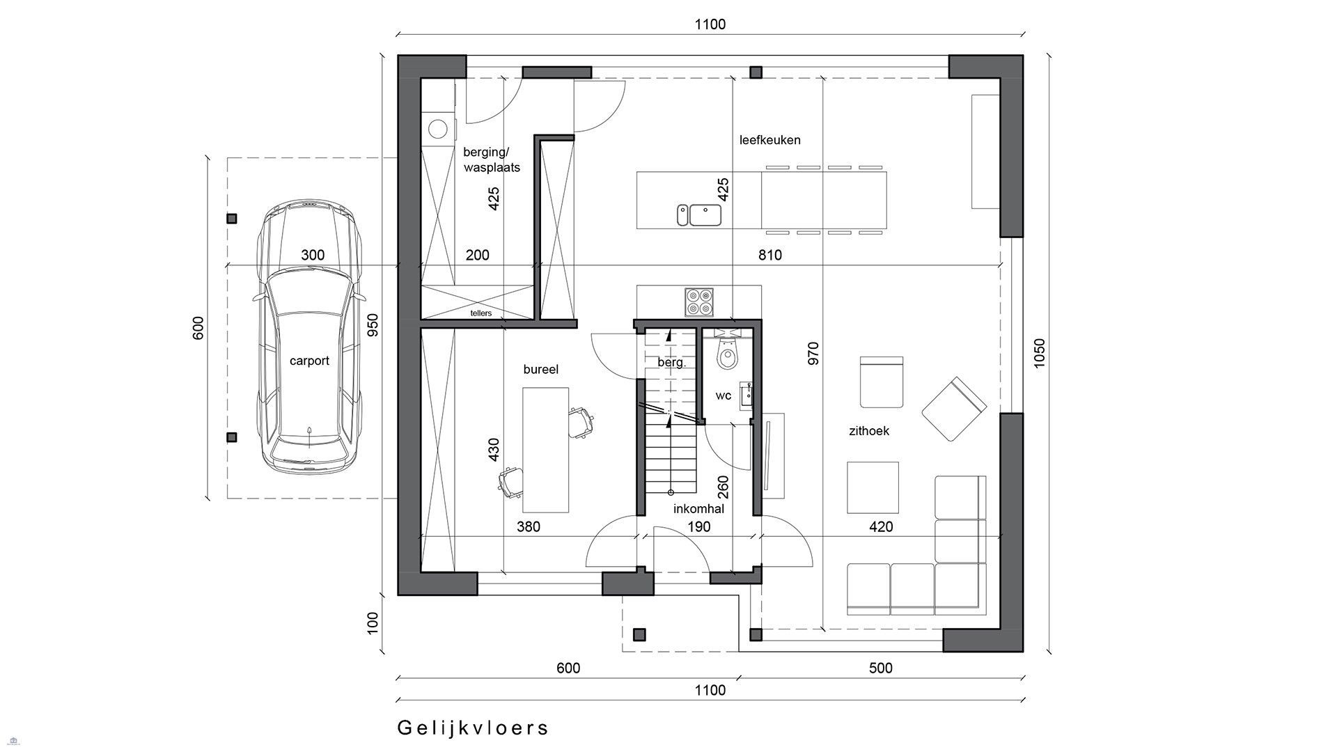 Nieuw te bouwen woning te Roeselare foto 3