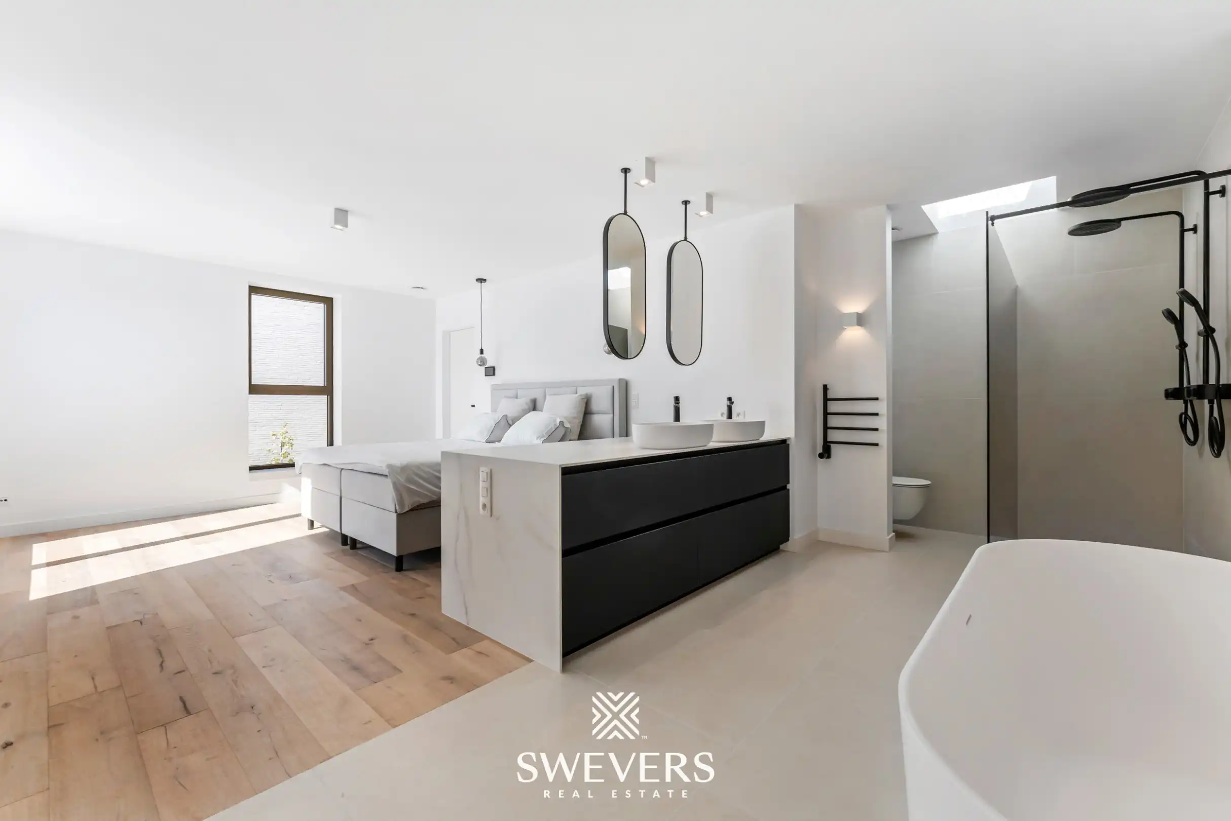 Moderne architectenwoning met hoogwaardige afwerking en zwembad in Paal foto 19