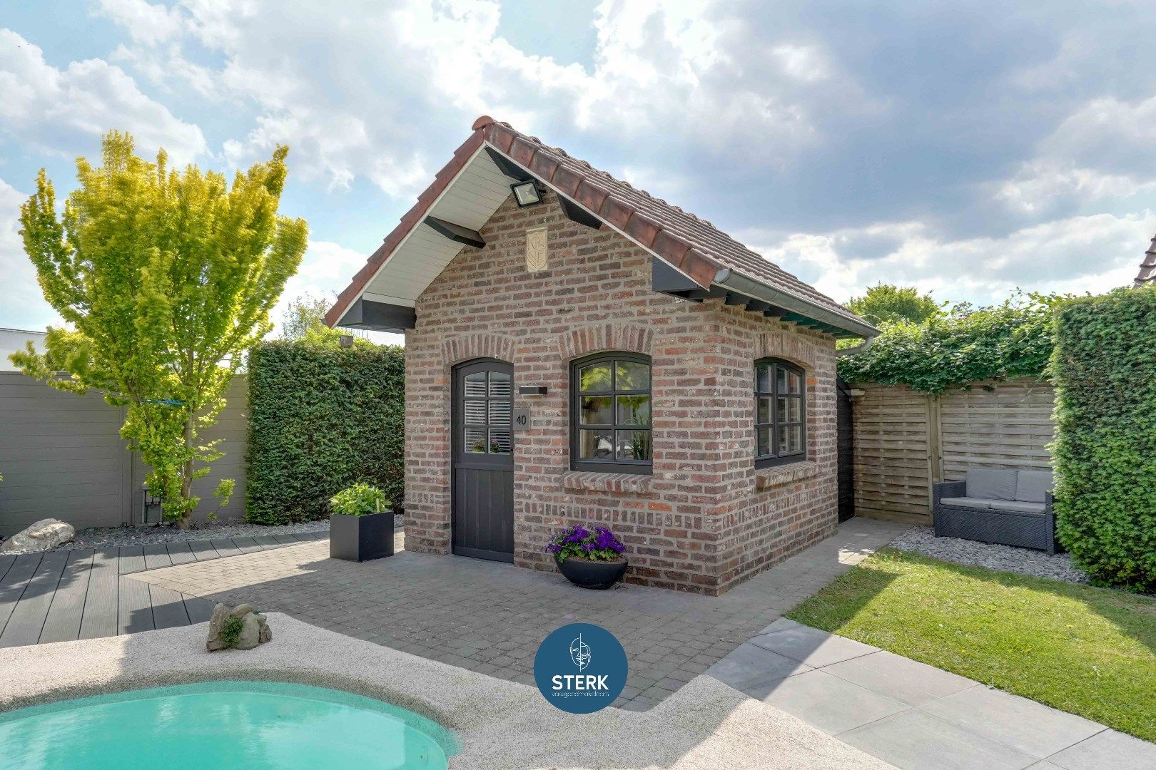 STIJLVOLLE VILLA MET HOOG WOONCOMFORT EN UITZONDERLIJKE TUIN TE REKEM !  foto 31