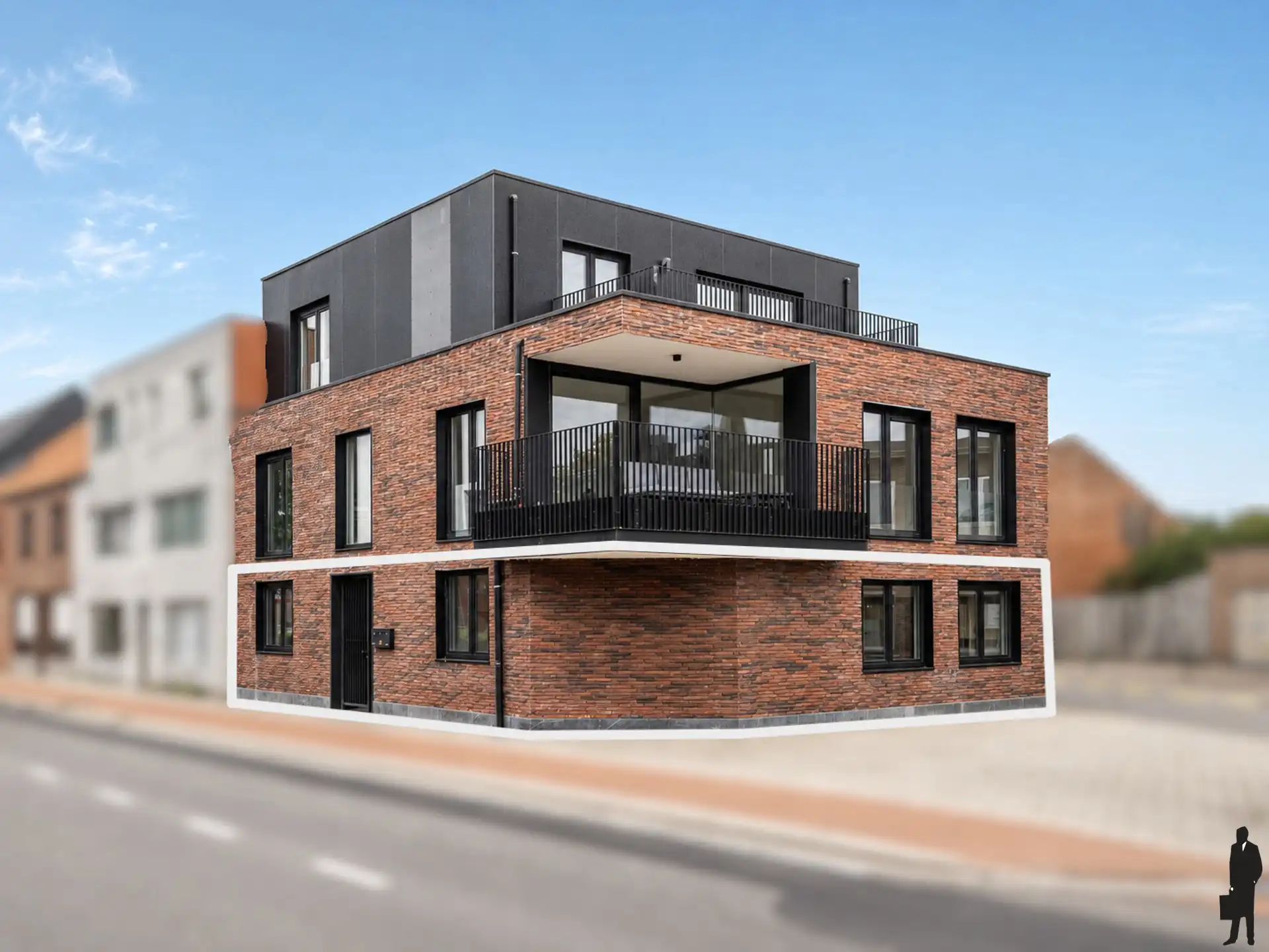 Nieuw, lichtrijk appartement - gelijkvloers, tuin, parking foto 18