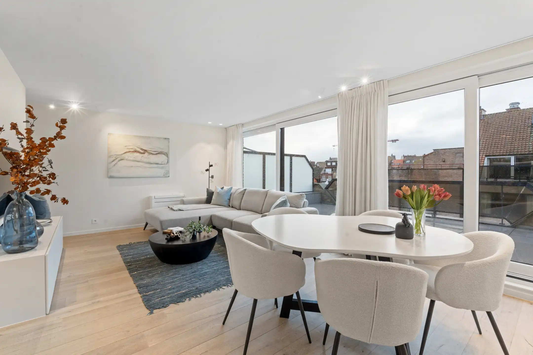 Prachtige penthouse, zijdelings zeezicht & 2 ruime terrassen foto 3