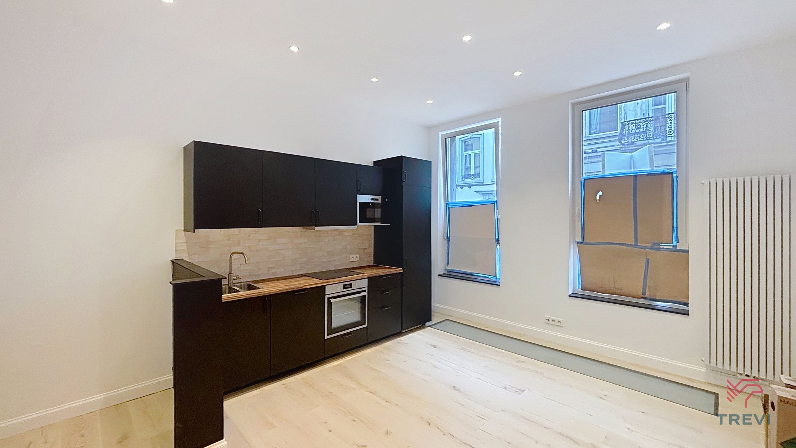 1-slaapkamer appartement + kantoor gerenoveerd  foto 2