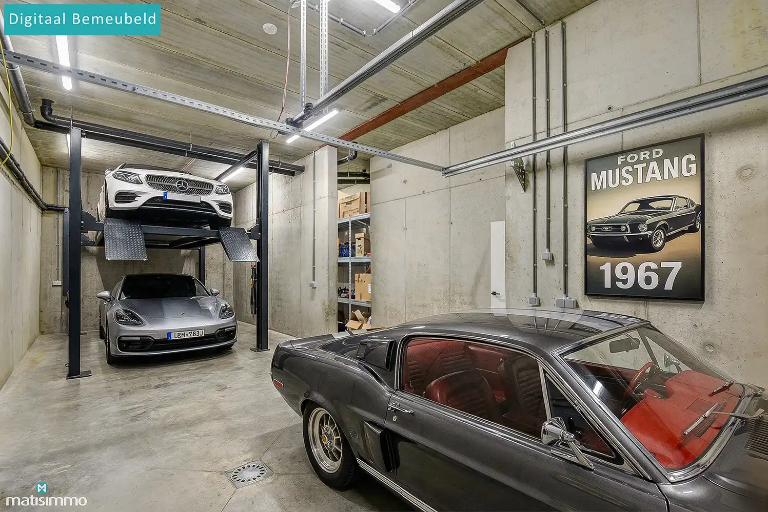 VOLLEDIG AFGEWERKTE EN GESCHILDERDE NIEUWBOUWWONING (EPB E10) MET 3 SLAAPKAMERS, 2 BADKAMERS, 2 GARAGES, KELDER EN AANGELEGDE TUIN IN WERM foto 28