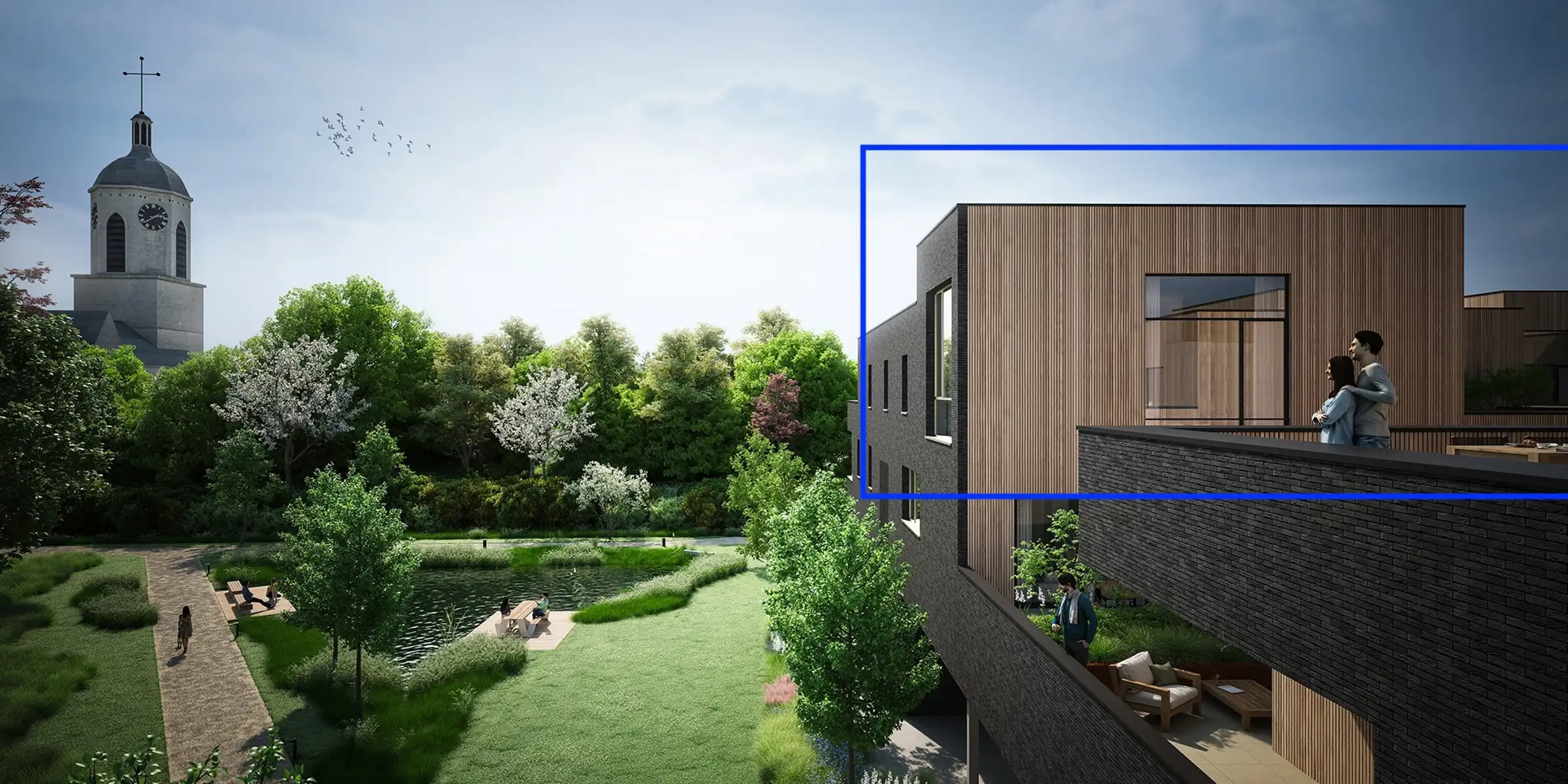 Uniek in Haacht: hoge plafonds, prachtig 45m2 terras foto {{pictureIndex}}