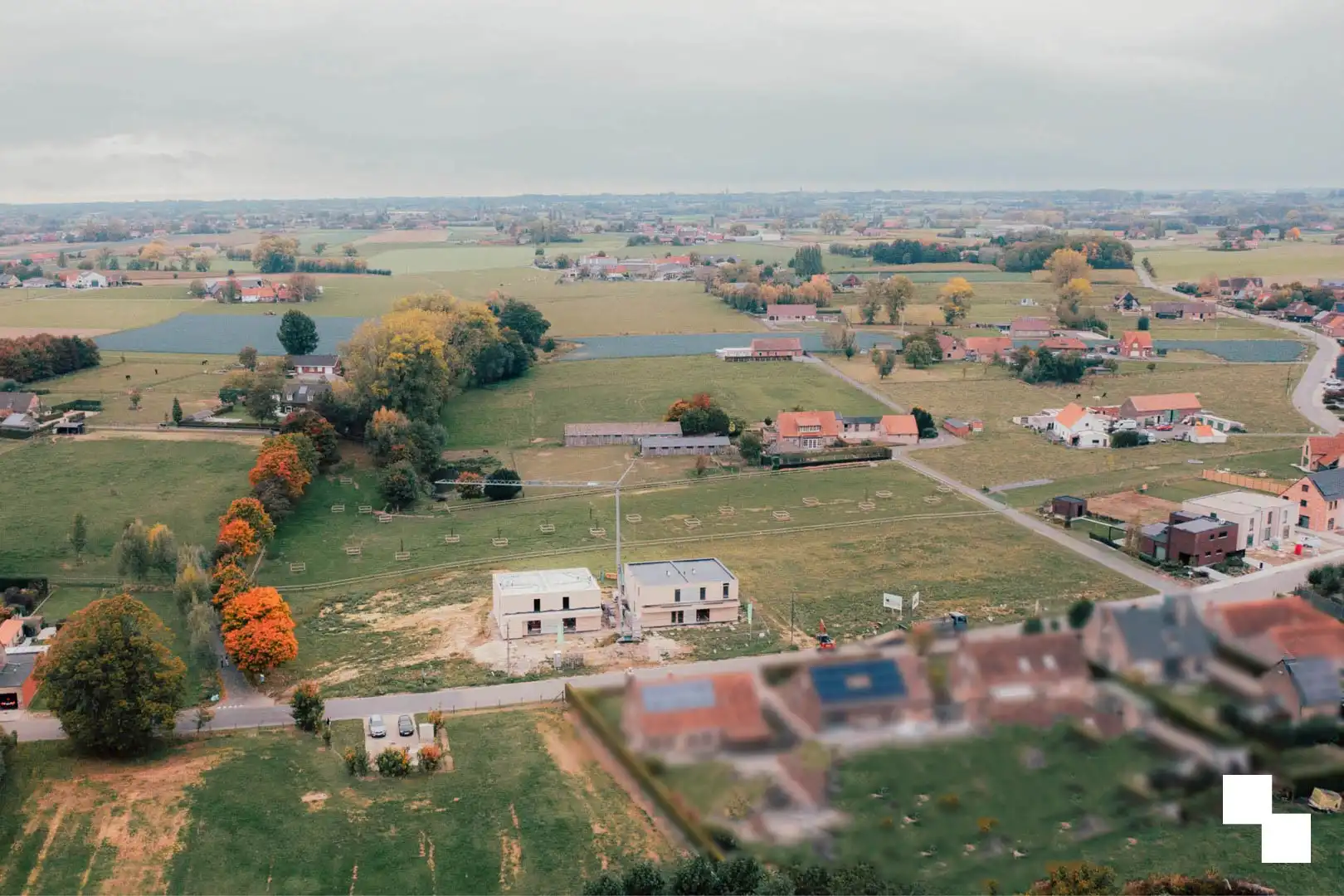 Bouwgrond met landelijk verzicht in De Ginste foto 7