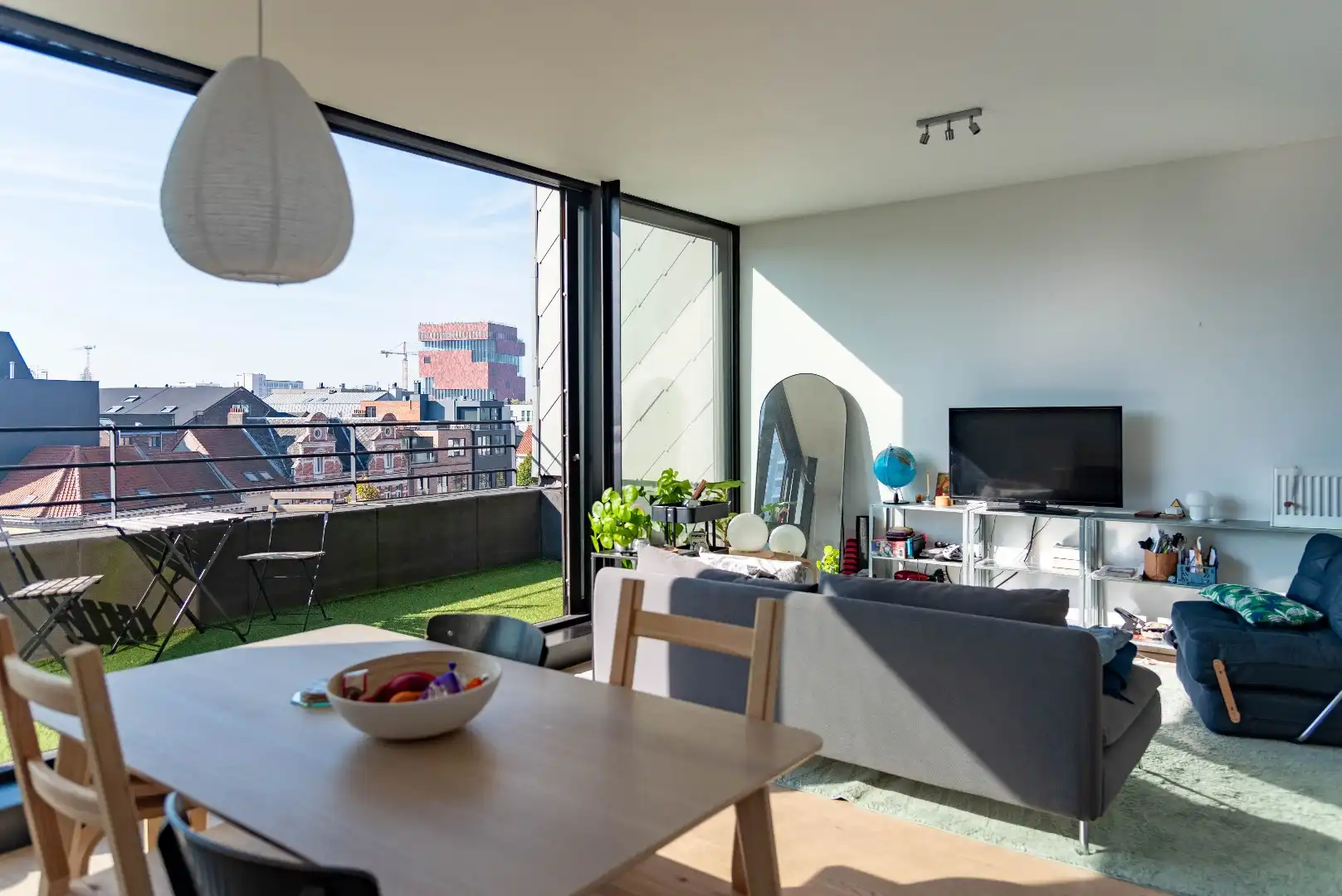 Dakappartement met zicht op het MAS foto 9