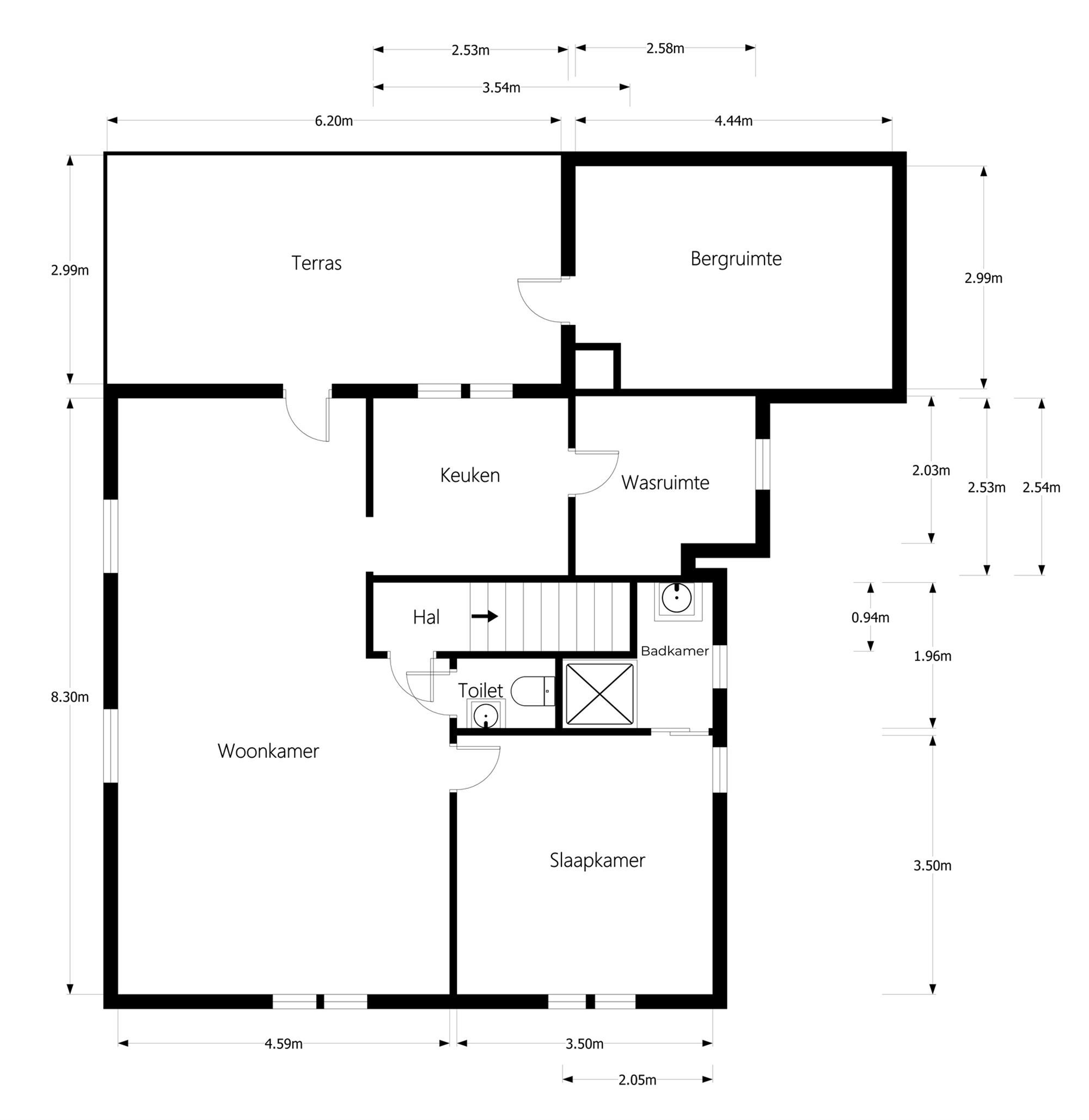 MOOI AFGEWERKT APPARTEMENT VAN 81M² MET RUIM TERRAS foto 20