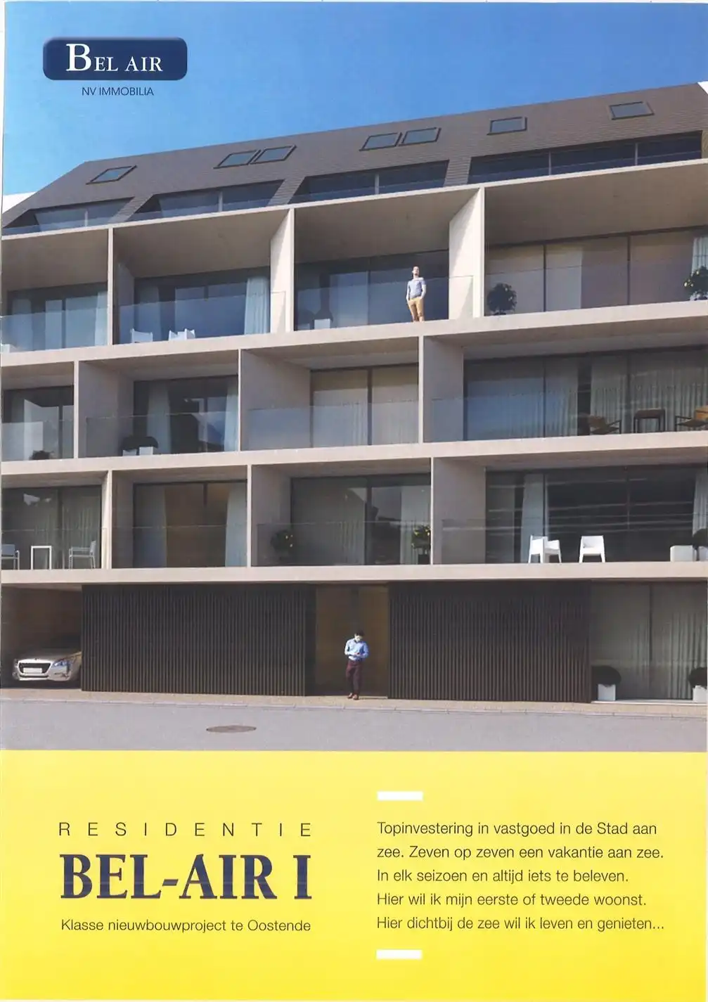 Nieuwbouwproject  residentie  Bel  Air    I  Oostende   (dichtbij strand)   Type  3slpk .     6%  BTW  ook mogelijk  iin 2024  doordat vergunning   voor 31-12-2 foto 13