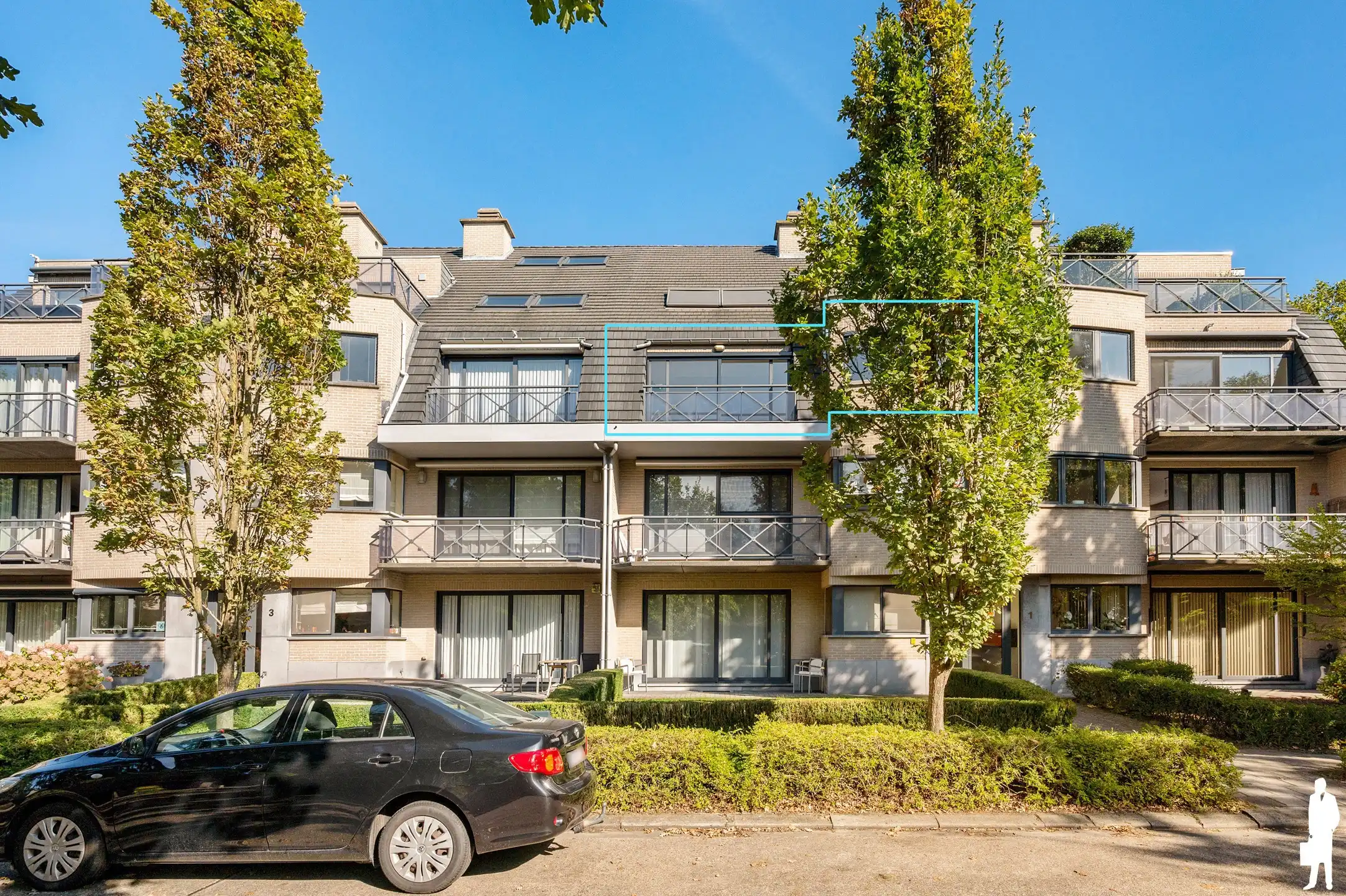 3 SLK-appartement nabij de golf van Brasschaat! foto 12