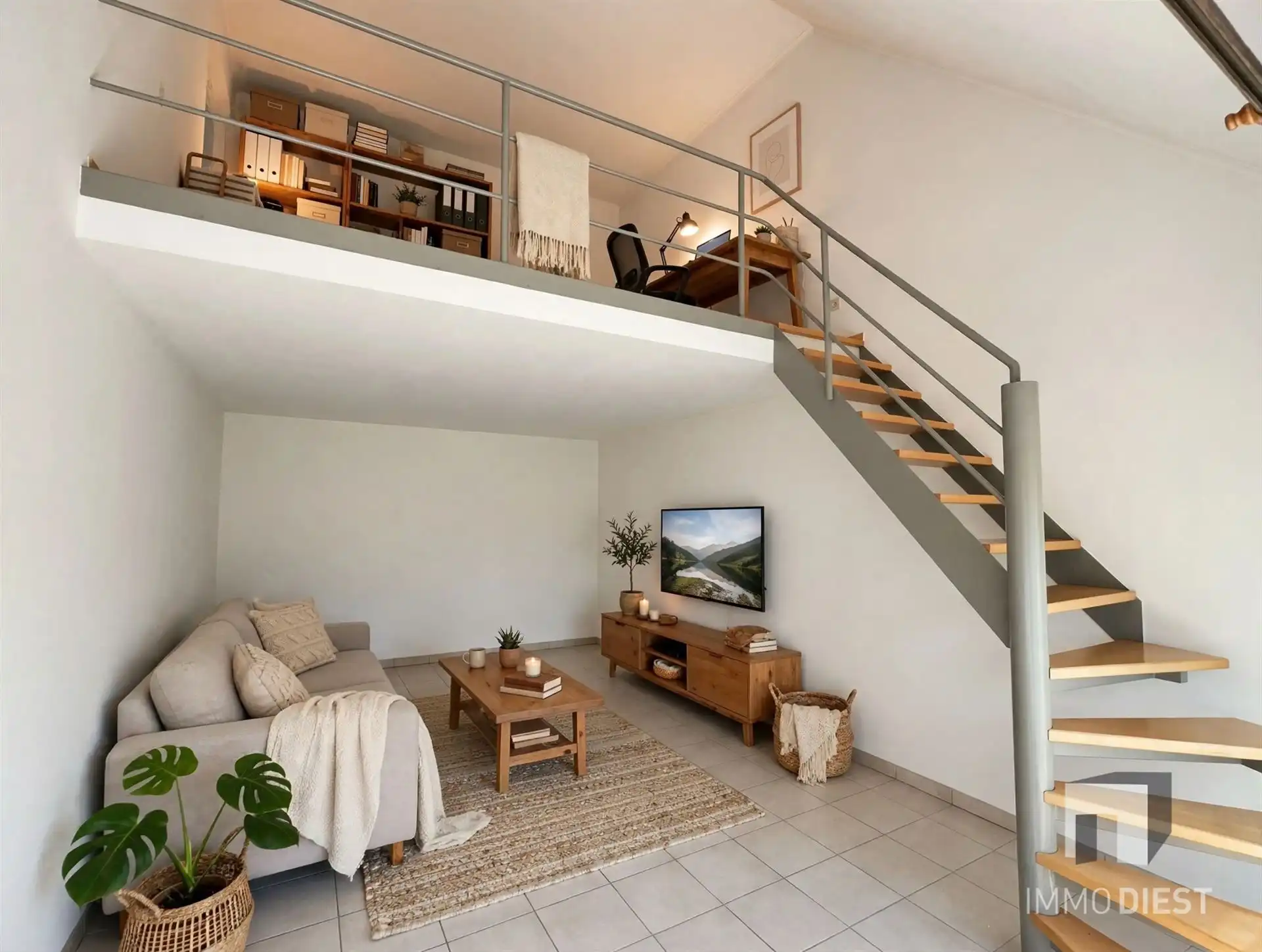 Verzorgd appartement met 2 slaapkamers, EPC B en parking in centrum Diest foto 7