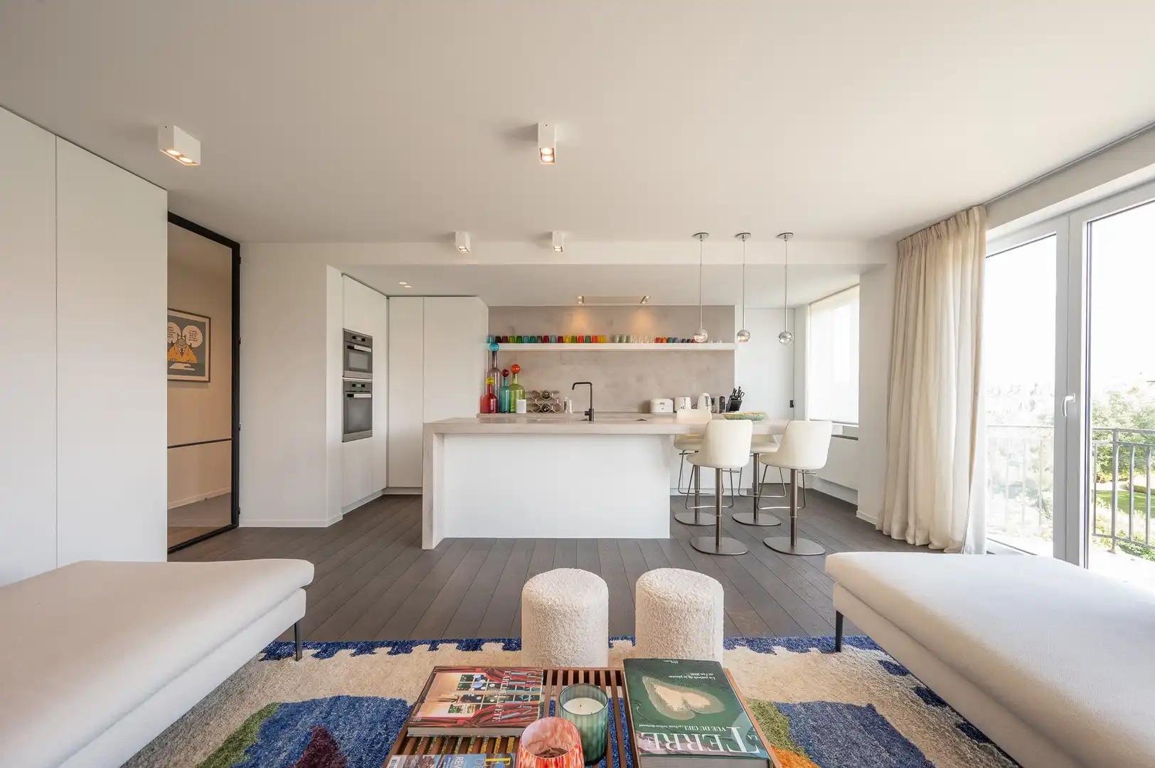 Hedendaags, instapklaar zuidgericht appartement, rustig gelegen in het Zoute. foto 9