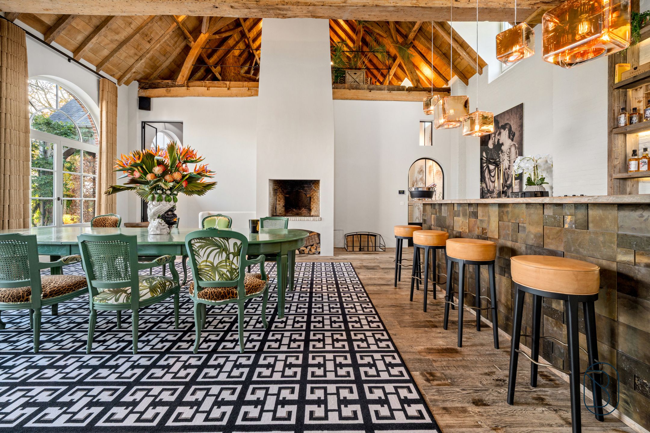 Magnifiek afgewerkt charmant landhuis.  foto 13