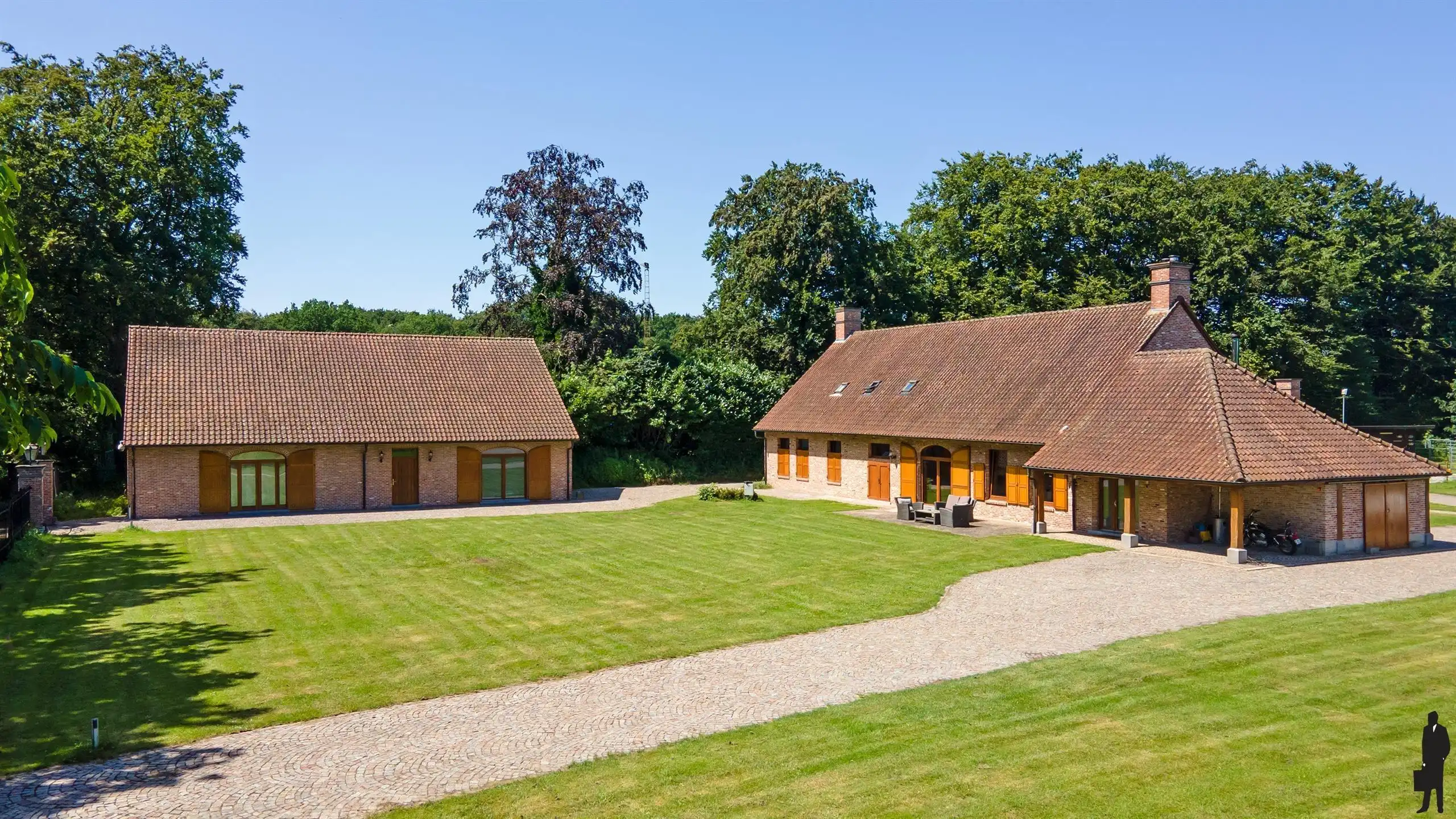 Luxe kangoeroe-villa te Sint-Job met paardenacc. op ca. 1,2 HA! foto {{pictureIndex}}