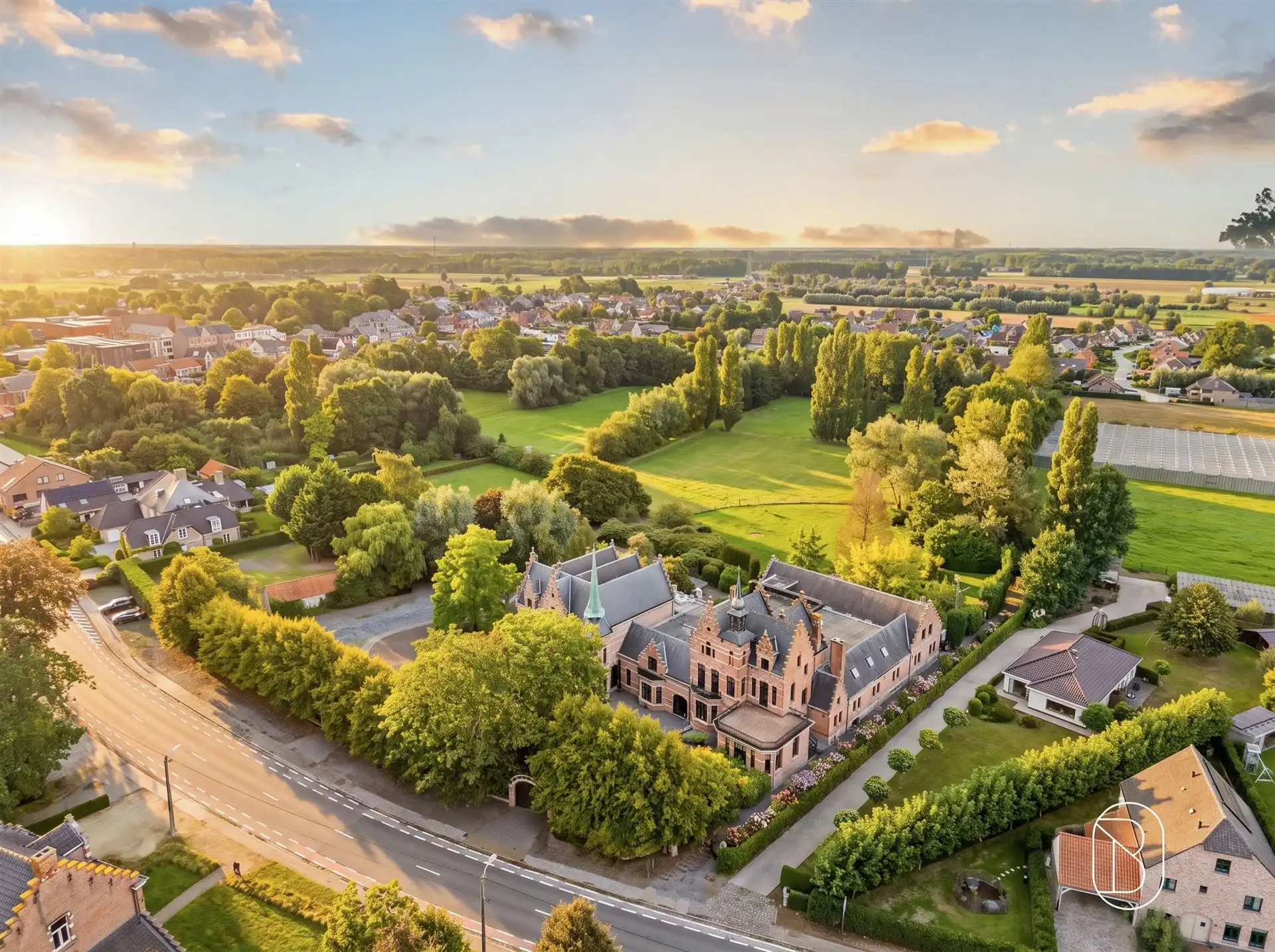Kasteel van Zaffelare op 4,6 hectare foto 9