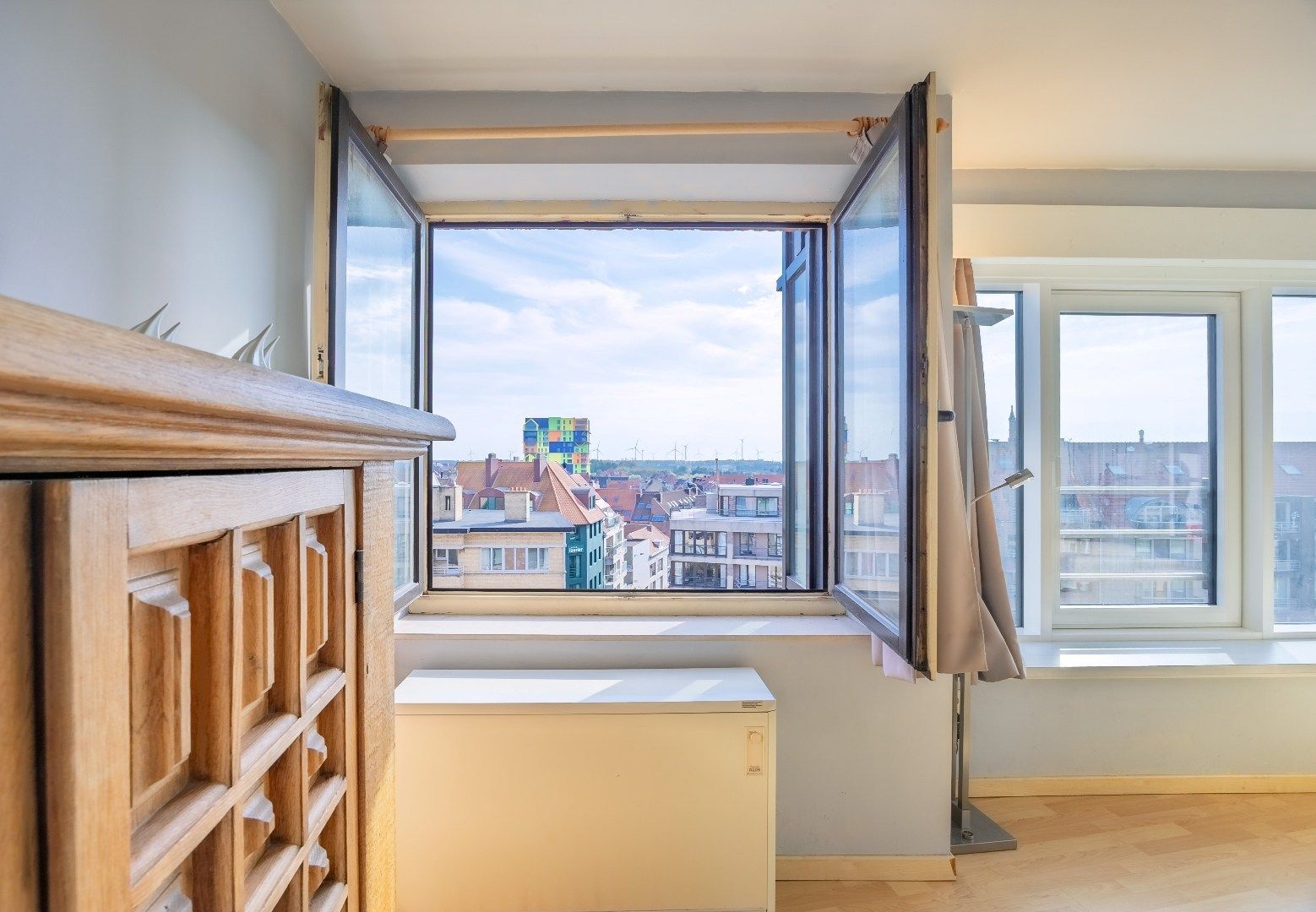 Uitzonderlijk hoekappartement met zijdelings zeezicht  foto 8
