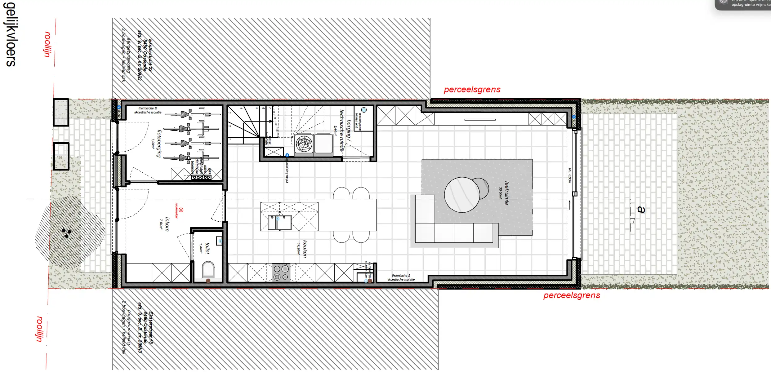 Moderne nieuwbouwwoning met mogelijkheid tot 4 slaapkamers Oostende foto 3