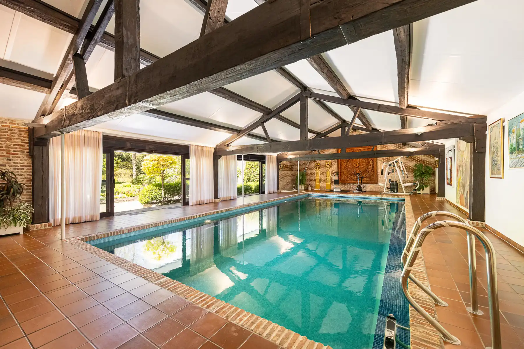 KASTEELVILLA MET BINNENZWEMBAD OP 7.233M² foto 7