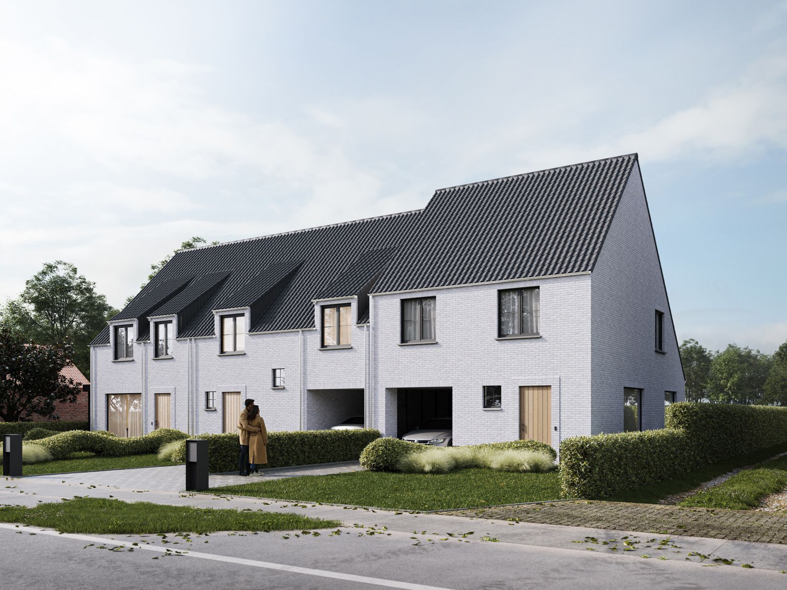 Ruime, eigentijdse nieuwbouwwoningen te Eernegem foto 3