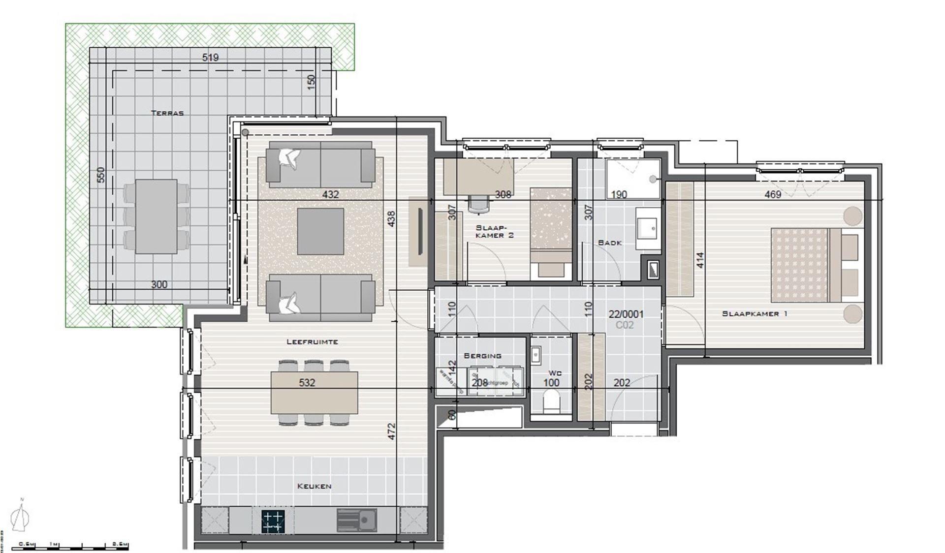 Luxe benedenwoning gelegen in een rustige buurt in Tremelo foto 14