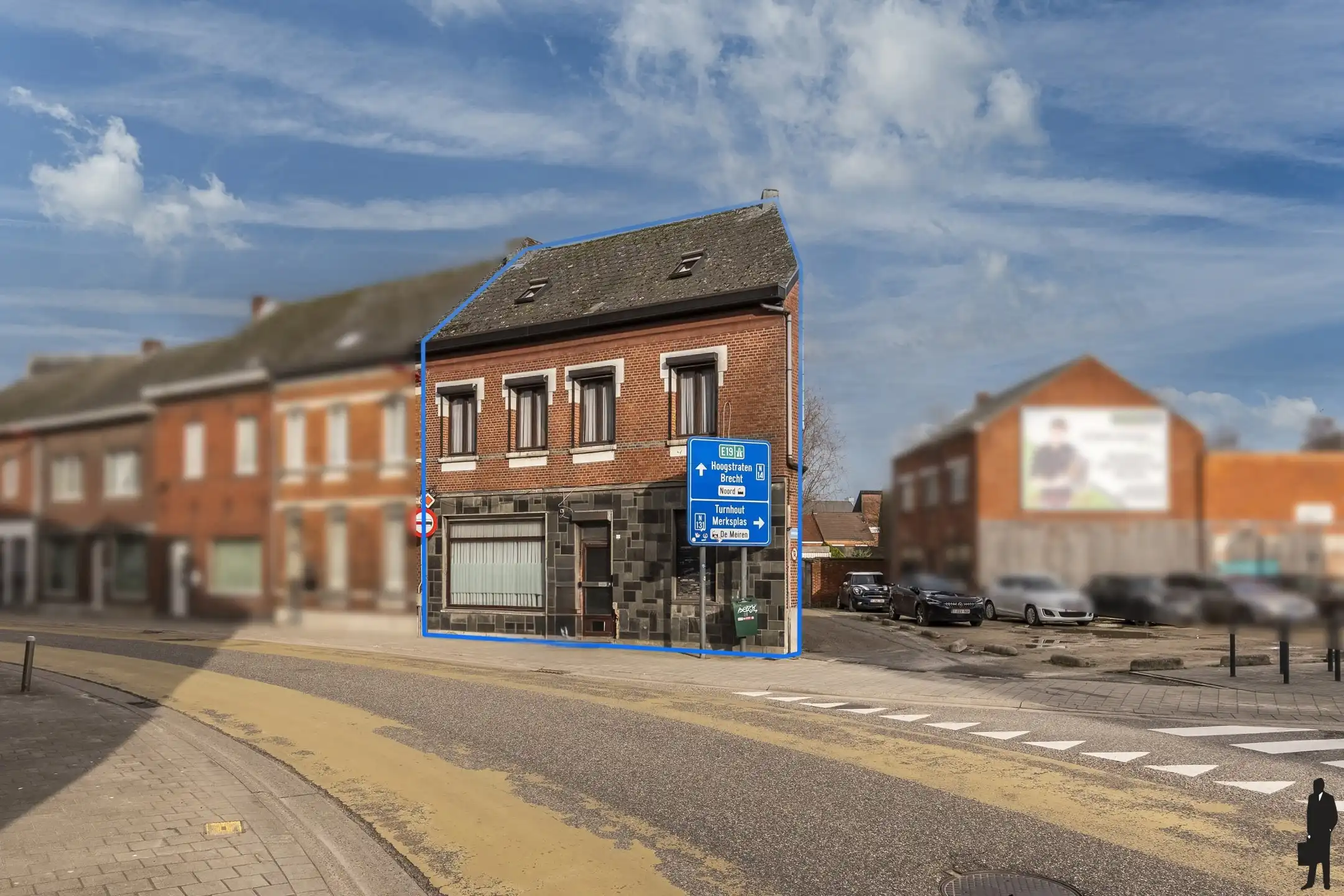 Halfopen bebouwing in het centrum van Rijkevorsel foto {{pictureIndex}}