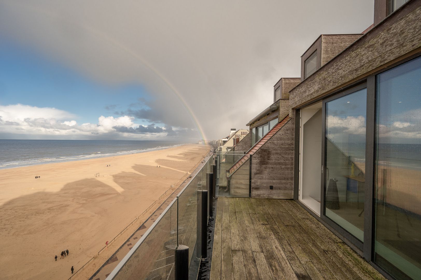 Luxueuze duplex penthouse met zeezicht en panoramisch zicht op de polders foto 5