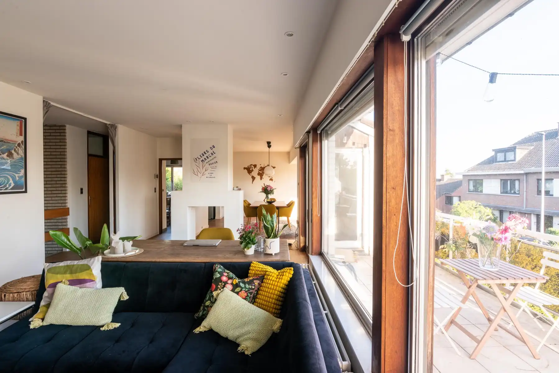 Charmante zuidgerichte woning op toplocatie te Dilbeek foto 2