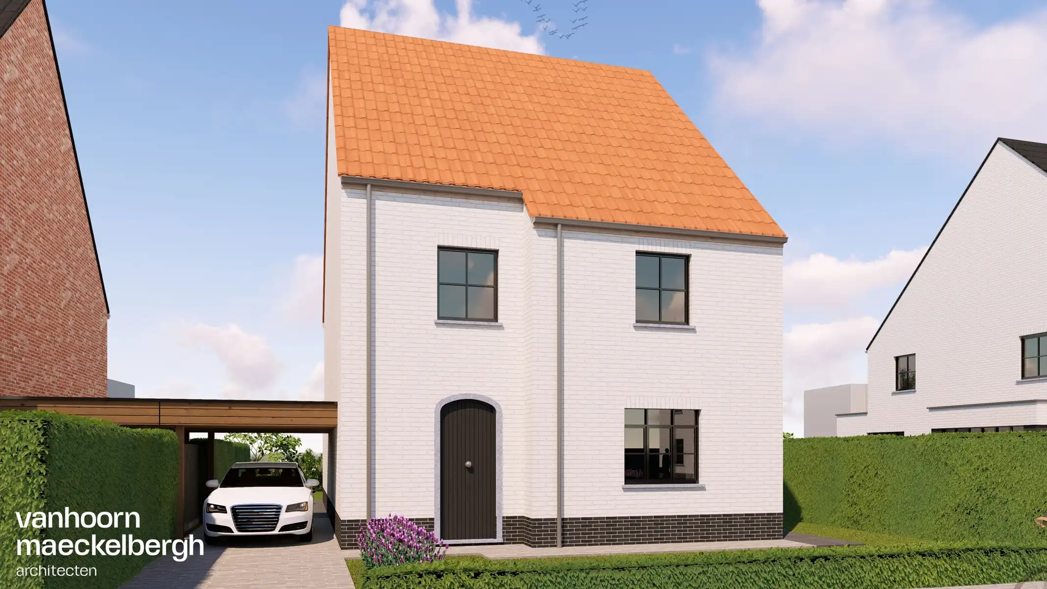 Ruime open bebouwing met zuidgerichte tuin in Gistel. foto {{pictureIndex}}