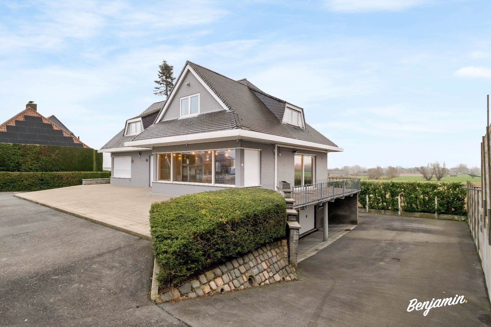 Villa met handelsruimte op ideale ligging in Moorsele/Dadizele foto 18