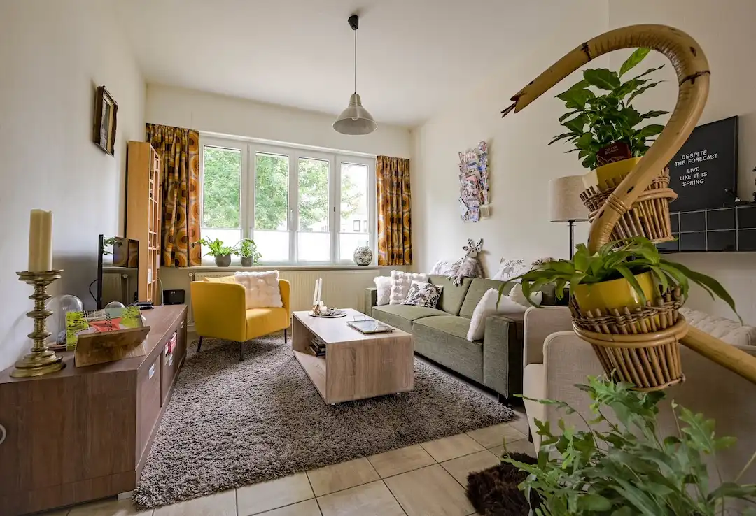 Karaktervolle woning uit 1940 met zuidwest gerichte tuin nabij Brugge foto 5