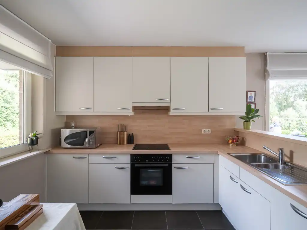 Ruim appartement met 3 slaapkamers en riante terrassen in Destelbergen foto 4