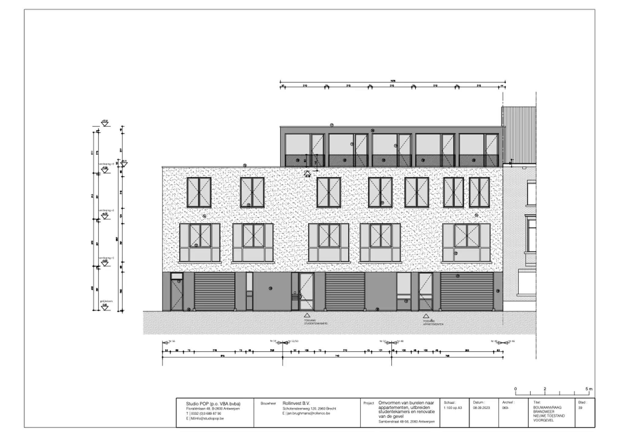 Nieuwbouw Opbrengsteigendom, 6 Studentenkamers op Toplocatie foto 11