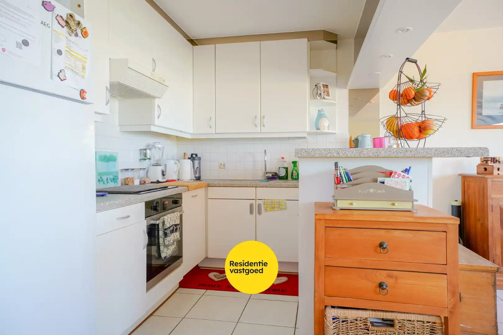 Ruim lichtrijk 2-slaapkamerappartement te huur gelegen op de Visserskaai te Nieuwpoort Stad.  foto 4