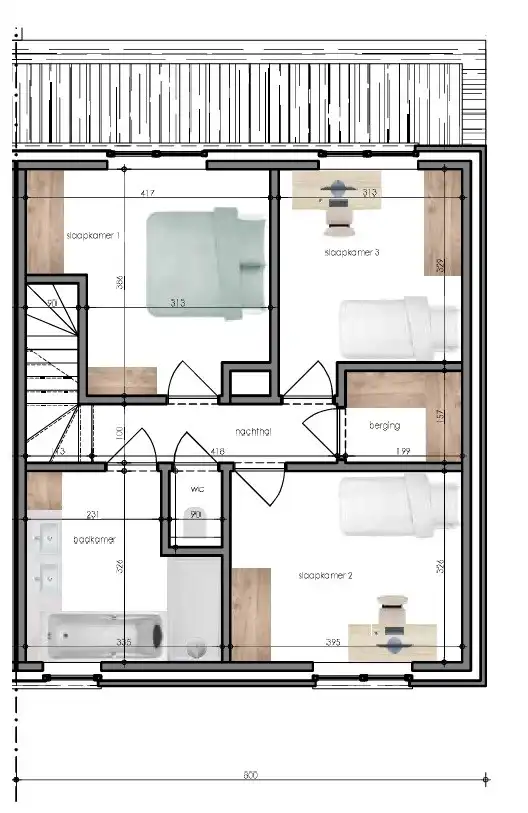 Moderne nieuwbouwwoning met 3 slaapkamers en garage te koop in Langemark-Poelkapelle foto 16