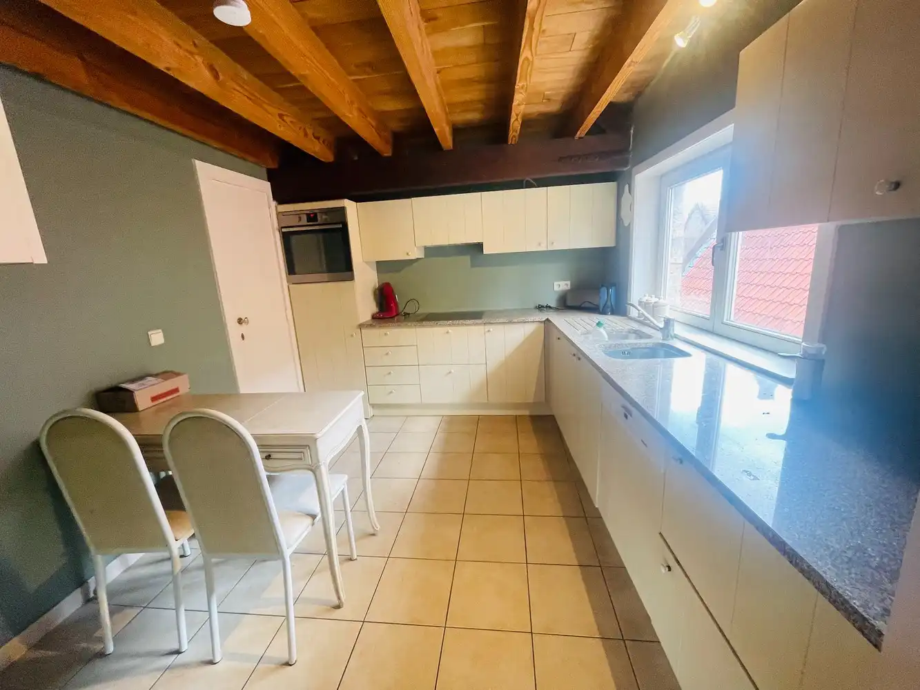 Brugge, aan de SINT-ANNAREI ,  PRACHTIG&nbsp; APPARTEMENT in een herenhuis  Living 60 m² met  mezzanine van 50m² + 2 Slaapkamers, foto 9