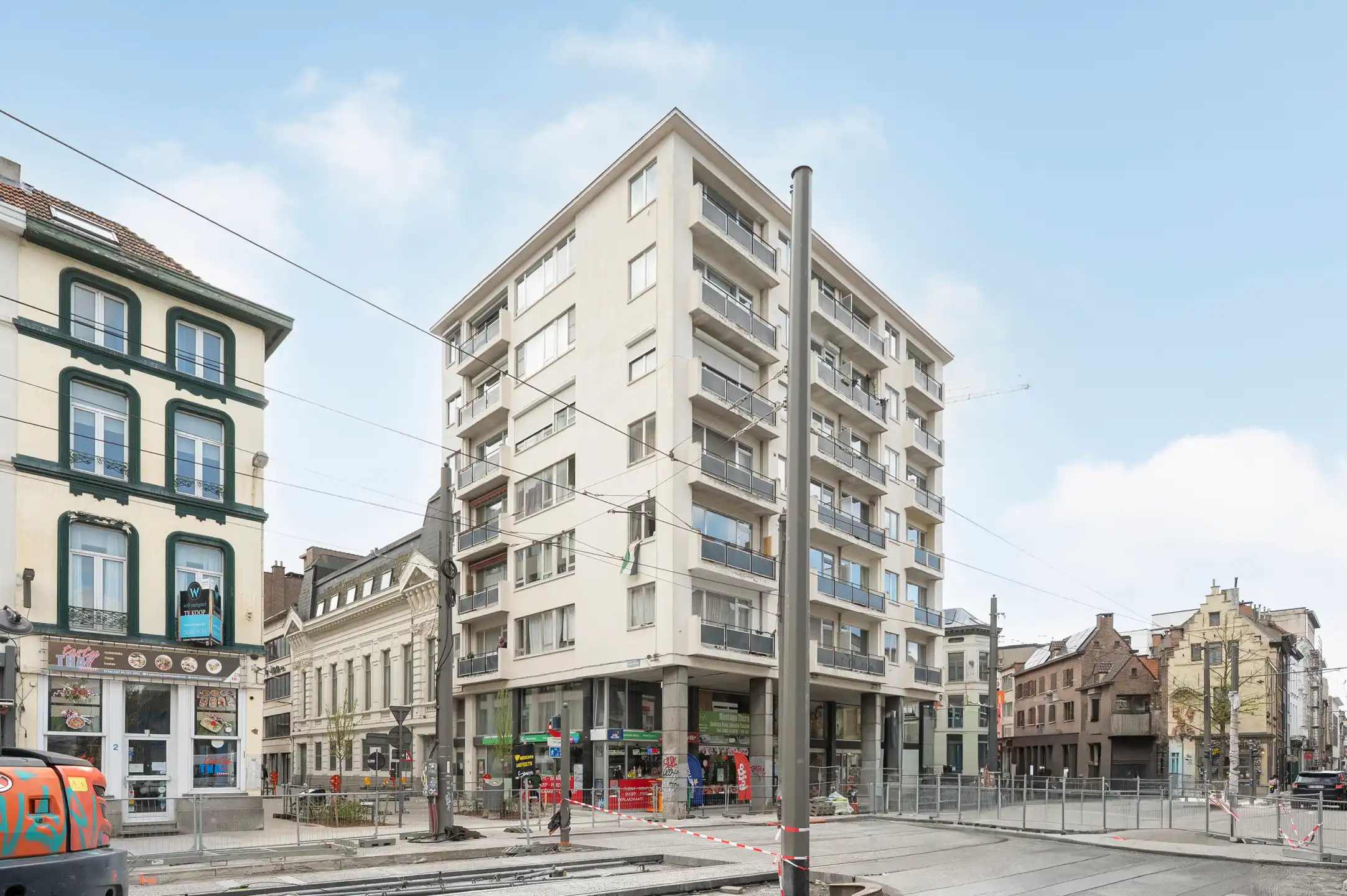 Instapklare studio met uitzicht & balkon in centrum foto 13