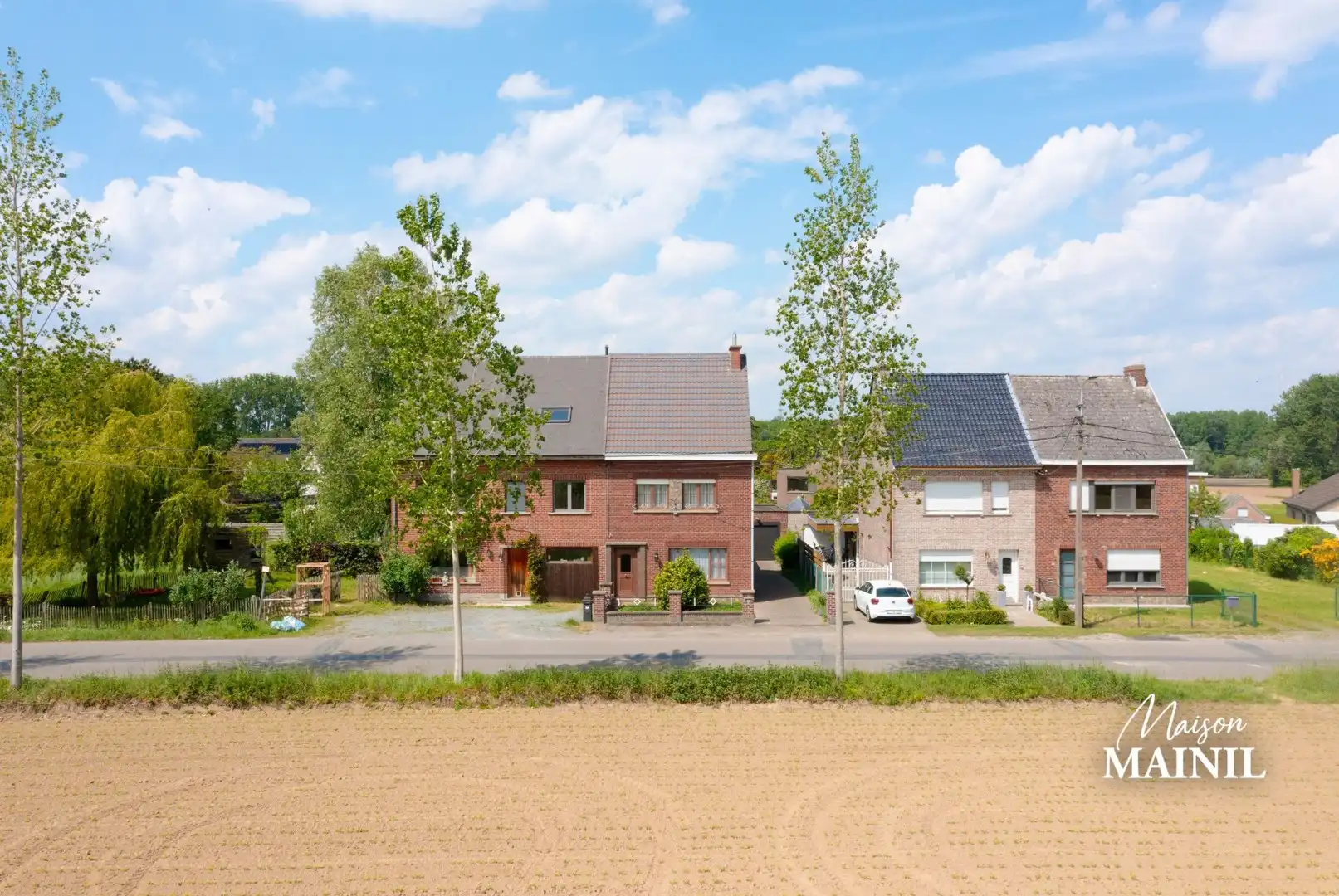 Charmante woning met 3 slaapkamers, atelier en vergezichten te Scheldewindeke. foto 3